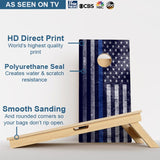Boards Thin Blue Line Flag Professional Cornhole Boards