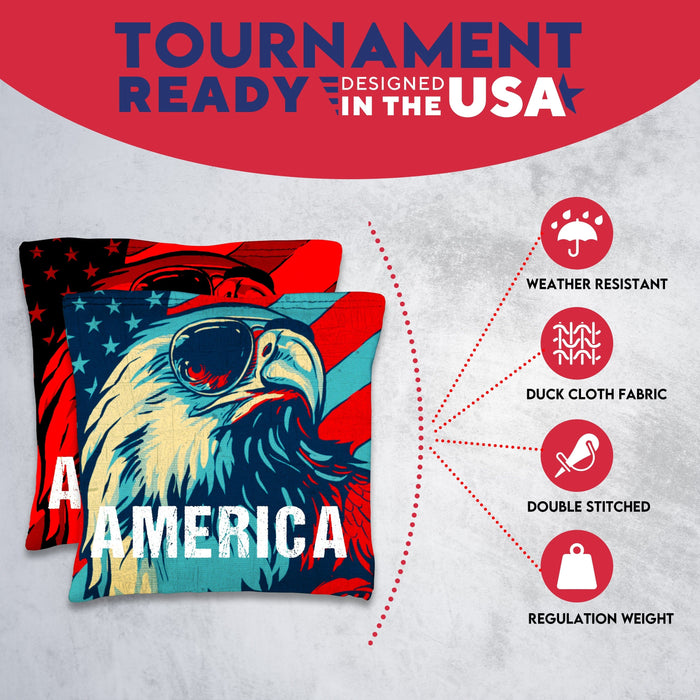 Eagle Shades Cornhole Bags