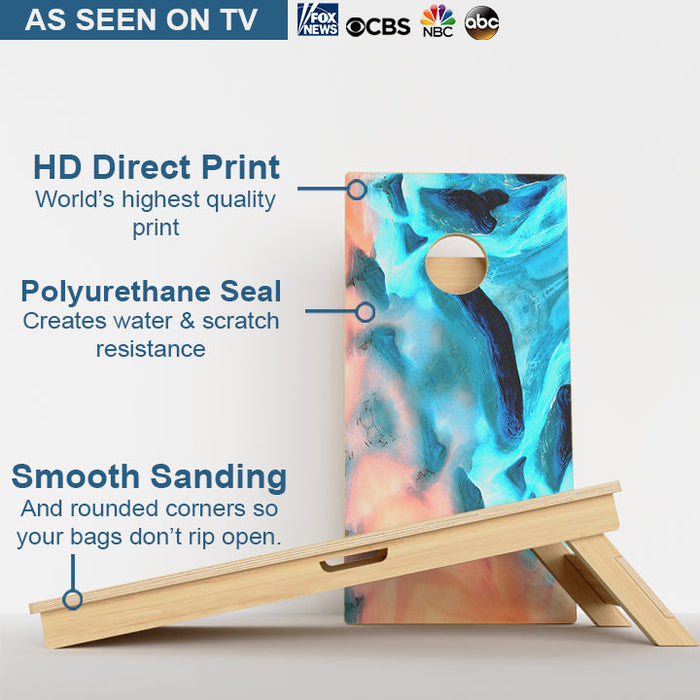 Sand Painting Professional Cornhole Boards