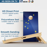 Boards Alaska Flag Professional Cornhole Boards