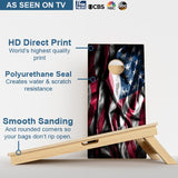 Boards American Flag Rustic Professional Cornhole Boards