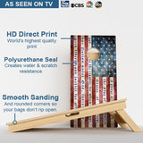 Boards Pledge Of Allegiance American Flag Professional Cornhole Boards