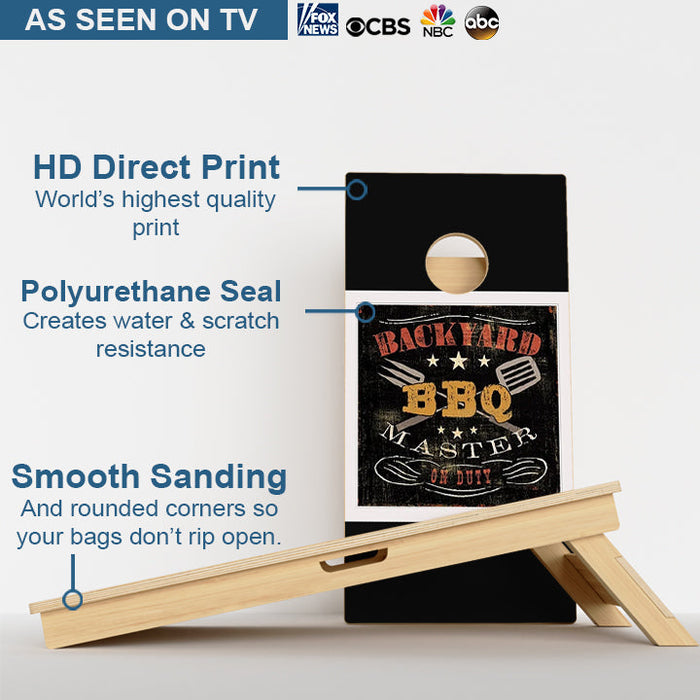 Backyard Barbeque Professional Cornhole Boards