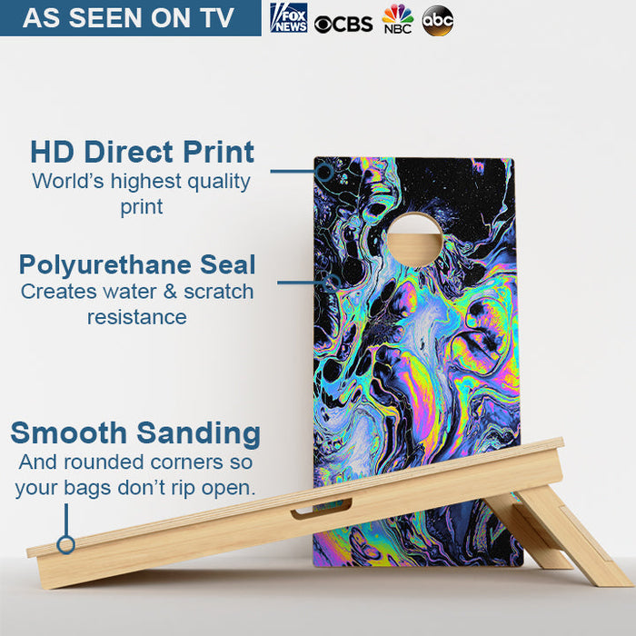 Paint Blasted Professional Cornhole Boards