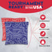 Red Blue Tech Cornhole Bags