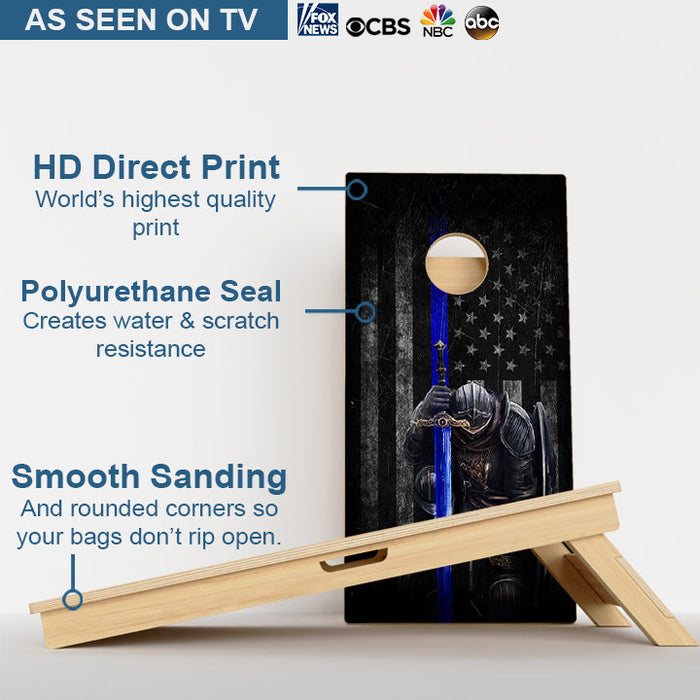 Knights Of Blue Professional Cornhole Boards