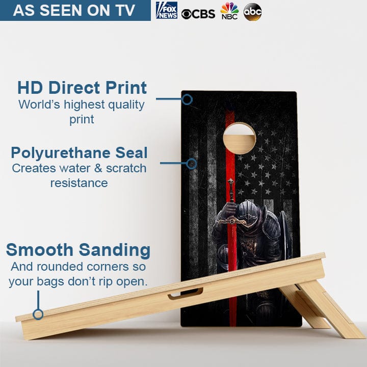Boards Red Line Knight Professional Cornhole Boards