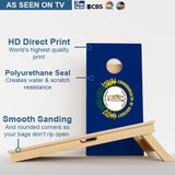 Boards Kentucky Flag Professional Cornhole Boards