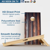 Boards Wood Grain Professional Cornhole Boards
