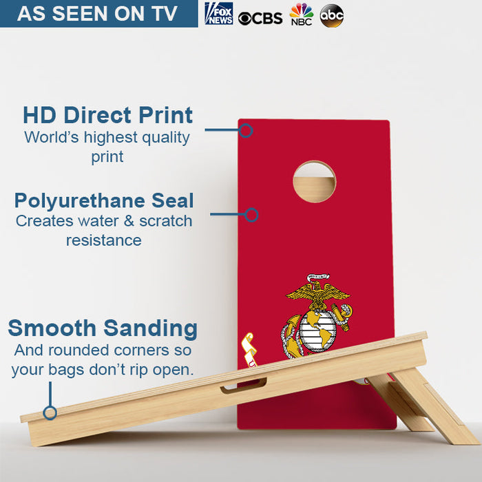 USA Marines Professional Cornhole Boards