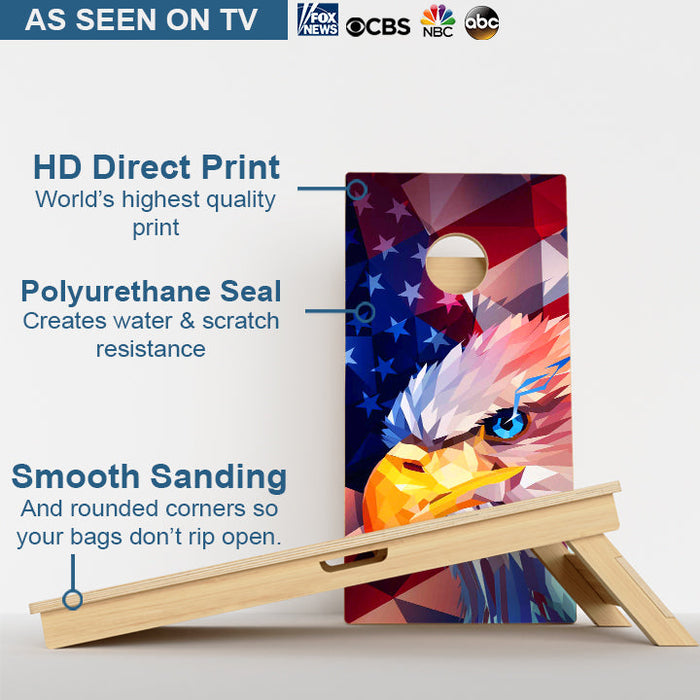 Patriotic Professional Cornhole Boards