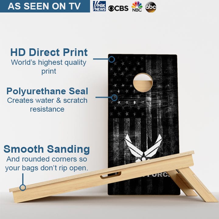 Boards United States Air Force Professional Cornhole Boards
