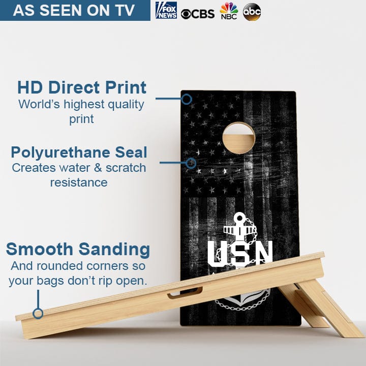 Boards United States Navy Professional Cornhole Boards
