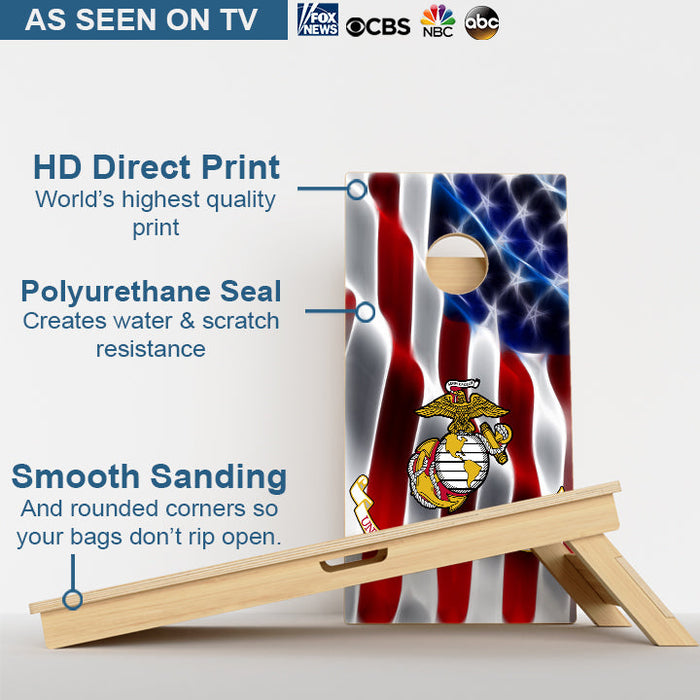 Marine Corps Professional Cornhole Boards