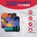 Tournament Orange Blue Beach Cornhole Bags - Set of 8