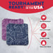 Tournament Blue Purple Tech Cornhole Bags - Set of 8