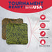 Tournament Green Orange Tech Cornhole Bags - Set of 8