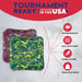 Tournament Green Purple Tech Fusion Cornhole Bags - Set of 8