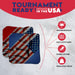 Tournament Sideway Flag Cornhole Bags - Set of 8