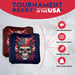 Tournament Skull Red Blue Cornhole Bags - Set of 8