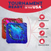 Tournament Blue Pink Wolf Cornhole Bags - Set of 8