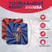 Red Blue Skull Cornhole Bags - Set of 8