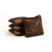 Cornhole Bags Brown Umber 4-in Travel Dual-Sided Cornhole Bags | Mt. Elakai Design Collection
