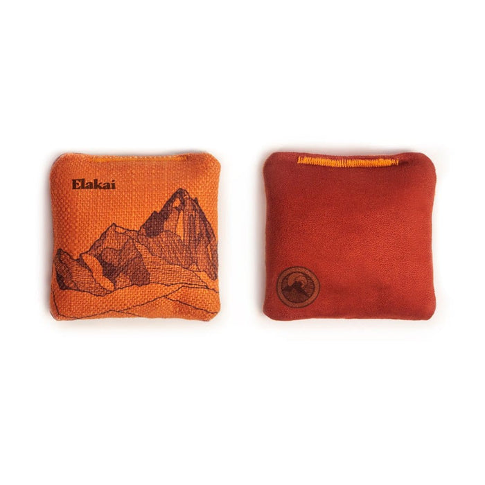 Cornhole Bags 4-in Travel Dual-Sided Cornhole Bags | Mt. Elakai Design Collection