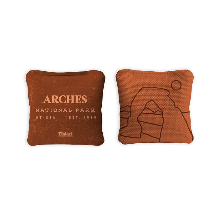 Cornhole Bags 4-in Travel Dual-Sided Cornhole Bags | National Parks Collection