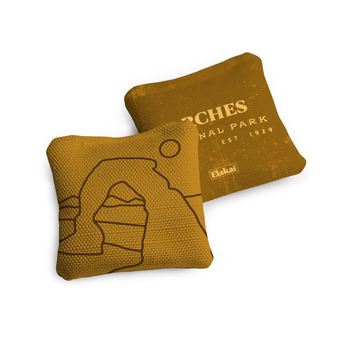 Cornhole Bags 4-in Travel Dual-Sided Cornhole Bags | National Parks Collection