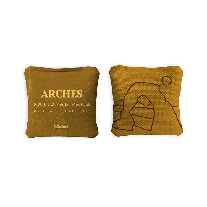 Cornhole Bags 4-in Travel Dual-Sided Cornhole Bags | National Parks Collection
