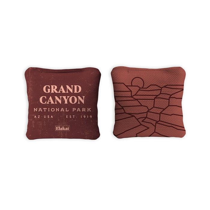 Cornhole Bags 4-in Travel Dual-Sided Cornhole Bags | National Parks Collection