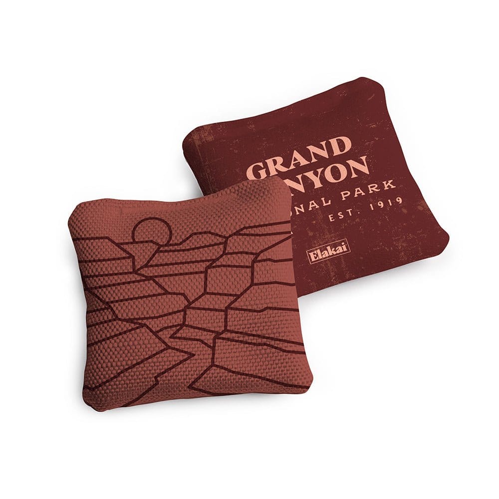 Cornhole Bags 4-in Travel Dual-Sided Cornhole Bags | National Parks Collection
