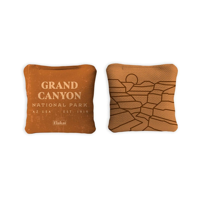 Cornhole Bags 4-in Travel Dual-Sided Cornhole Bags | National Parks Collection