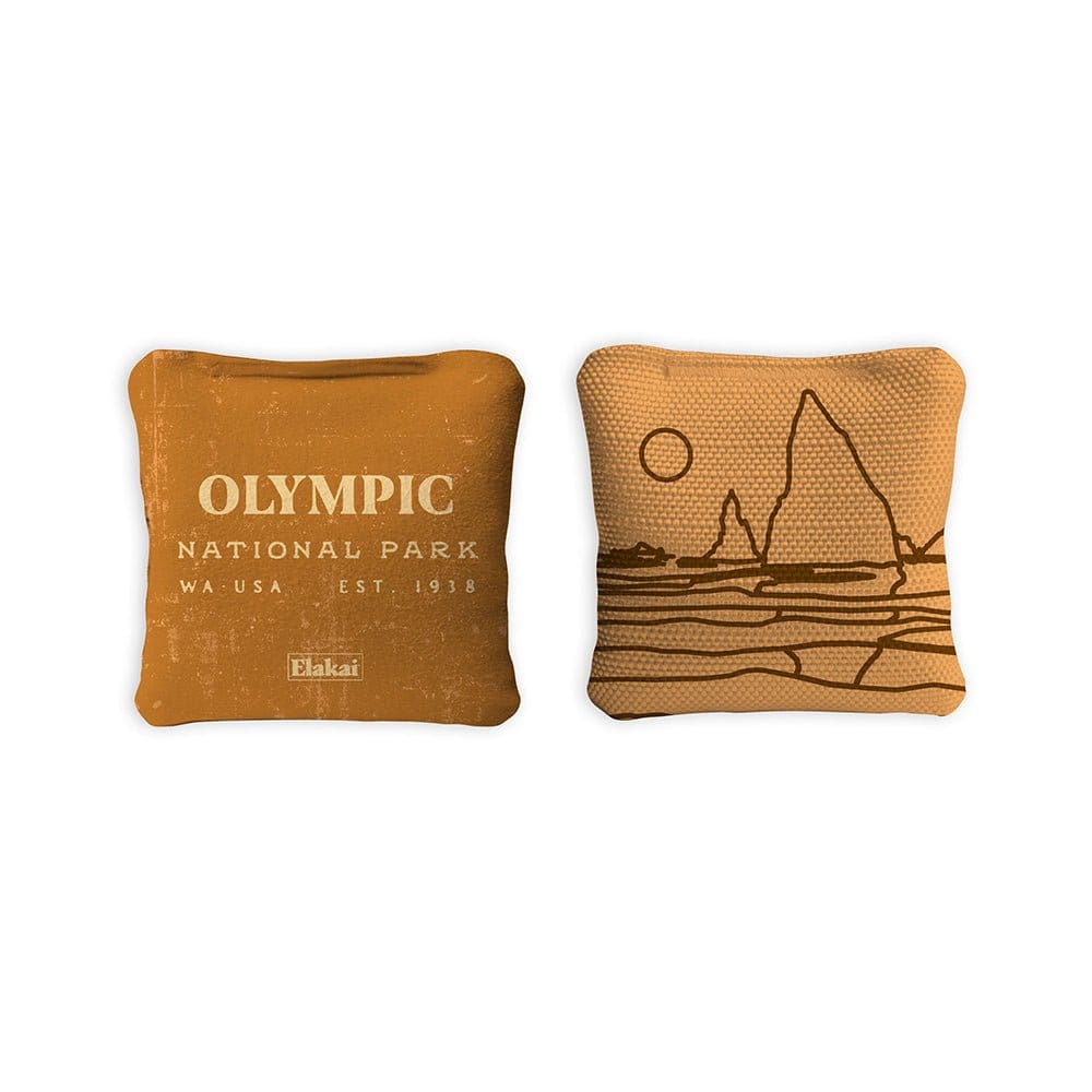 Cornhole Bags 4-in Travel Dual-Sided Cornhole Bags | National Parks Collection