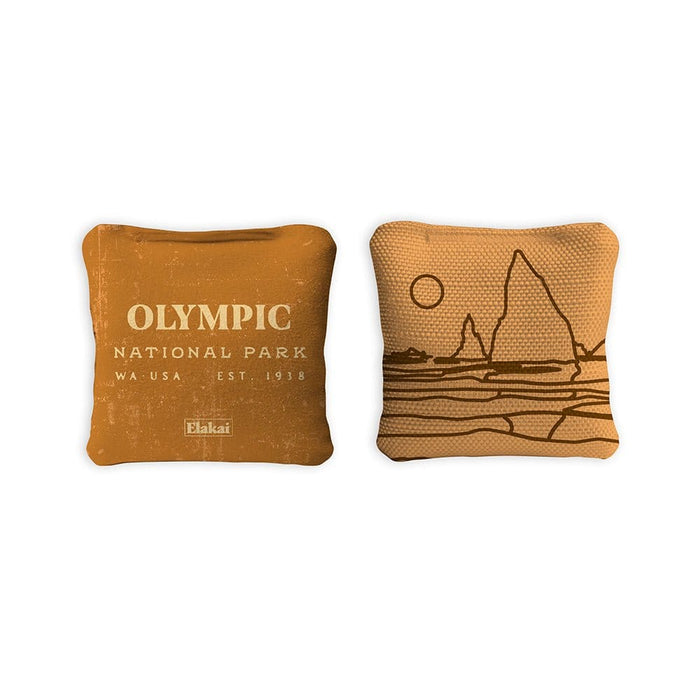 Cornhole Bags 4-in Travel Dual-Sided Cornhole Bags | National Parks Collection