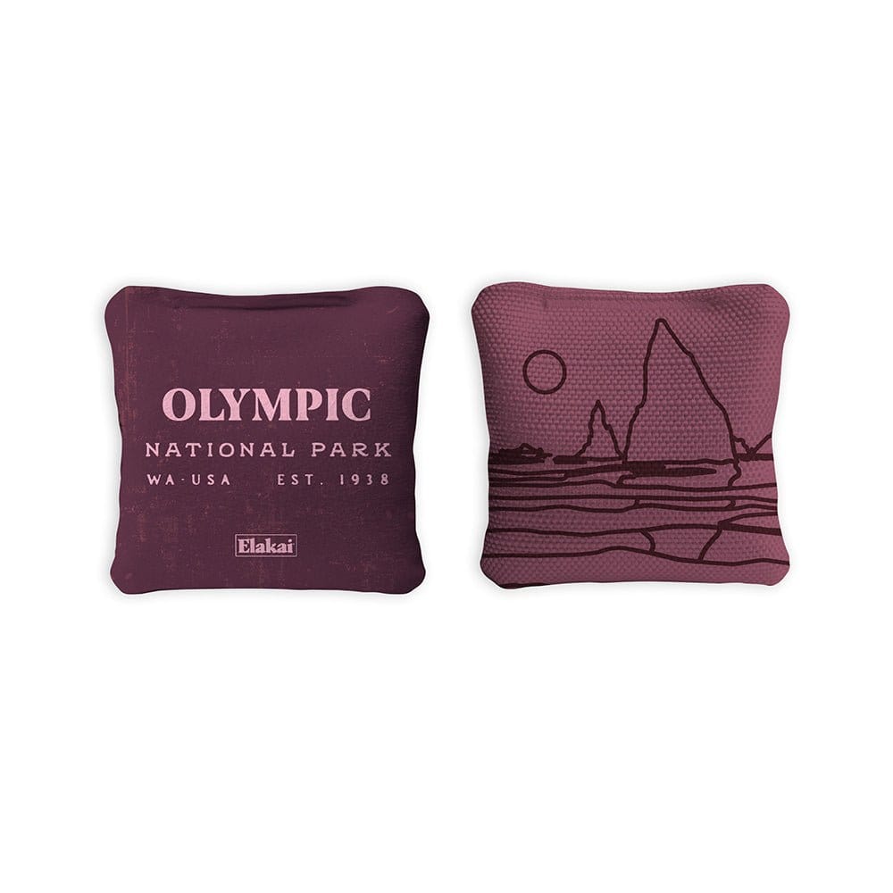 Cornhole Bags 4-in Travel Dual-Sided Cornhole Bags | National Parks Collection