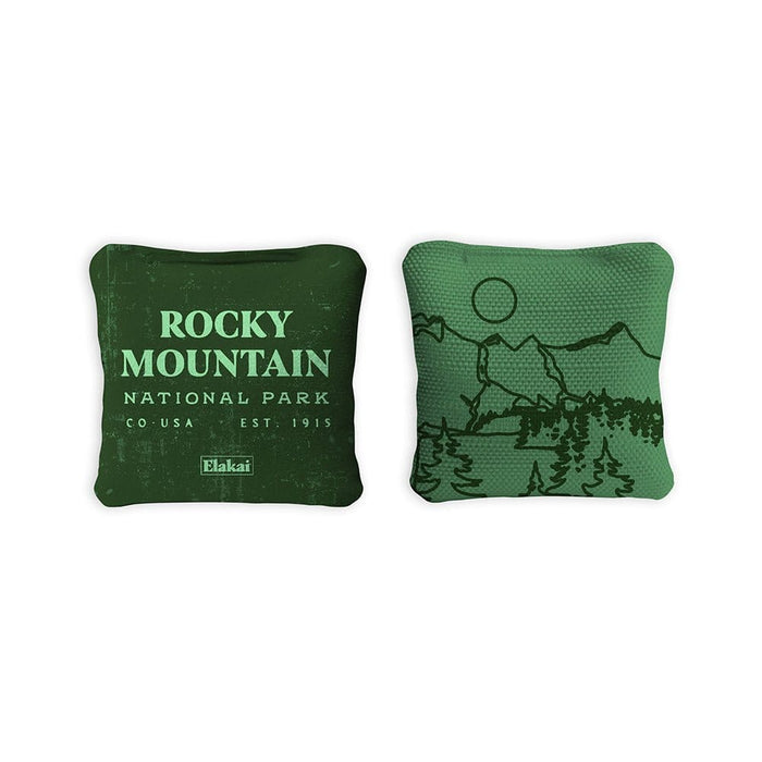 Cornhole Bags 4-in Travel Dual-Sided Cornhole Bags | National Parks Collection
