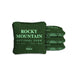 Cornhole Bags Rocky Mountain Green 4-in Travel Dual-Sided Cornhole Bags | National Parks Collection