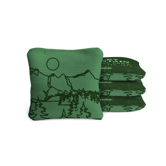 Cornhole Bags 4-in Travel Dual-Sided Cornhole Bags | National Parks Collection
