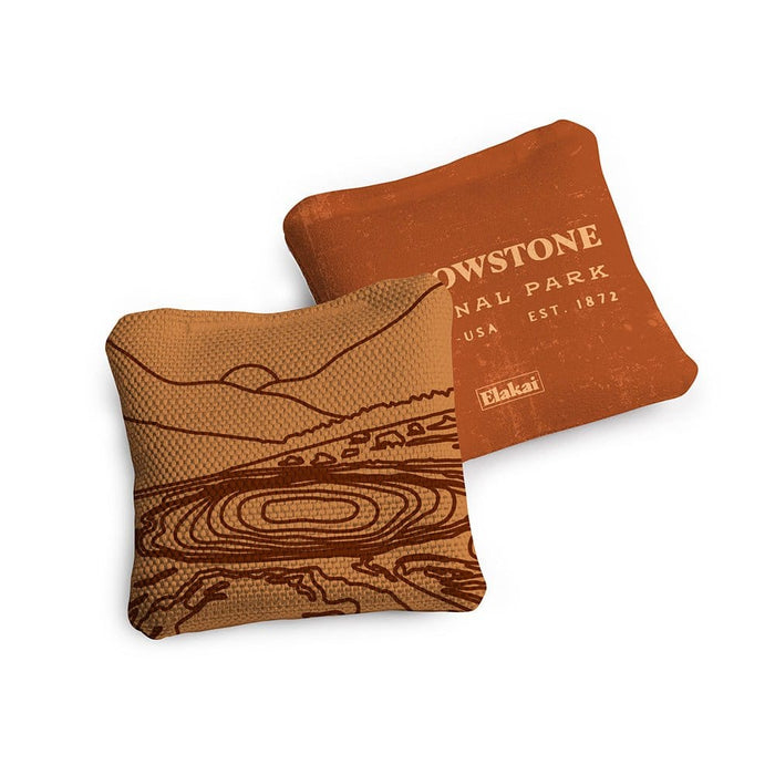 Cornhole Bags 4-in Travel Dual-Sided Cornhole Bags | National Parks Collection