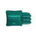 Cornhole Bags Yosemite Teal 4-in Travel Dual-Sided Cornhole Bags | National Parks Collection