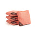 Cornhole Bags Tangerine Orange 4-in Travel Herringbone Cornhole Bags | Premium All-Weather Collection