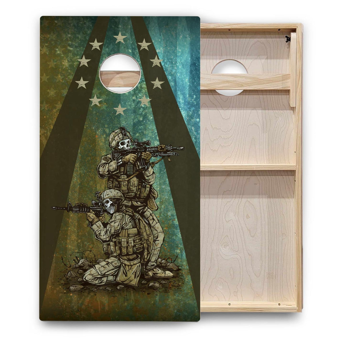 Artist Series Cornhole Boards - Backyard Series