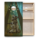 Artist Series Cornhole Boards - Backyard Series
