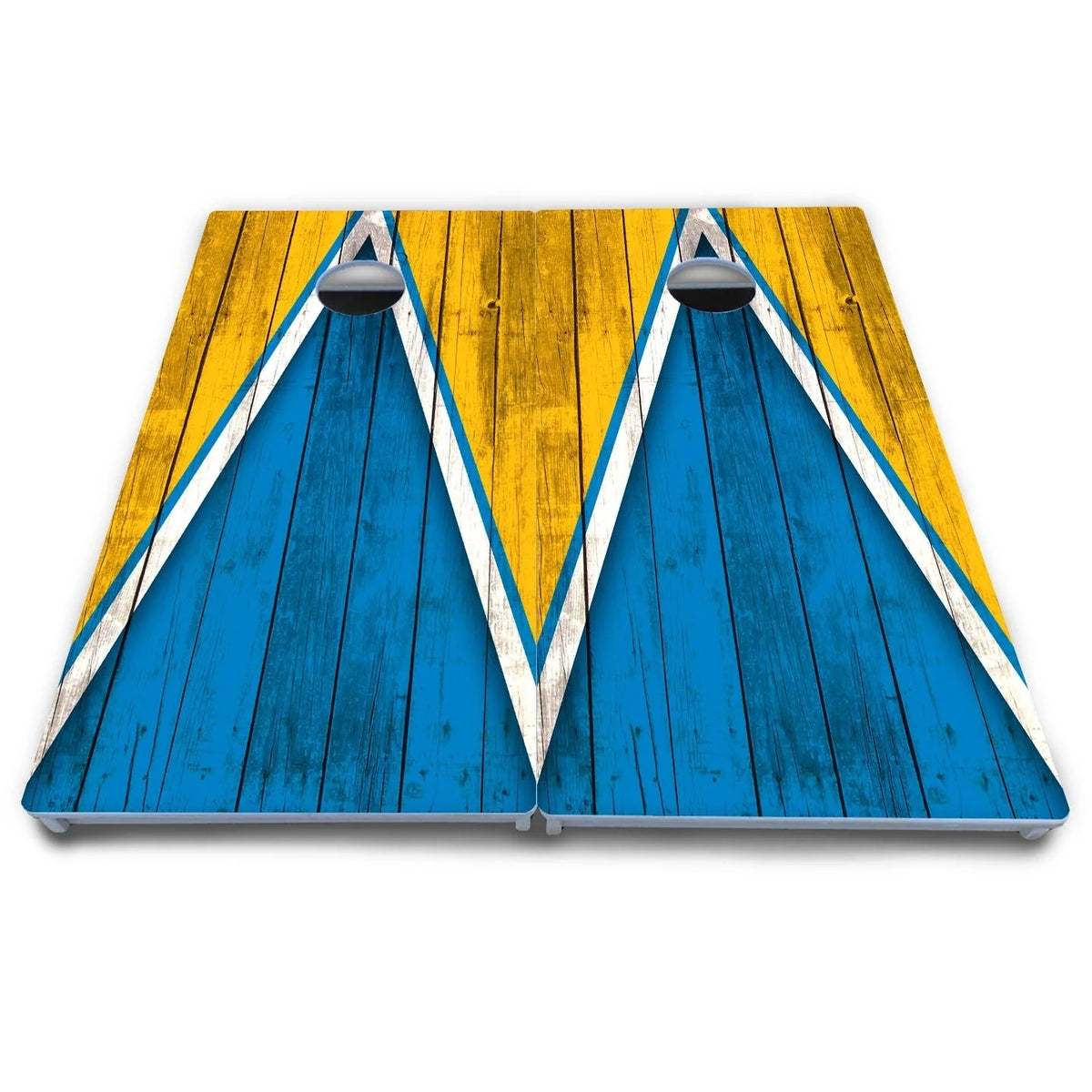 Team Color Triangle Cornhole Boards - All Weather Series