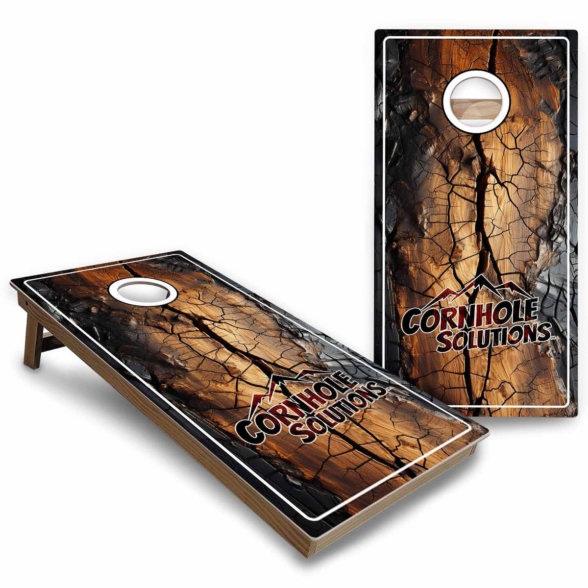 Rustic Cornhole Boards - Backyard Series