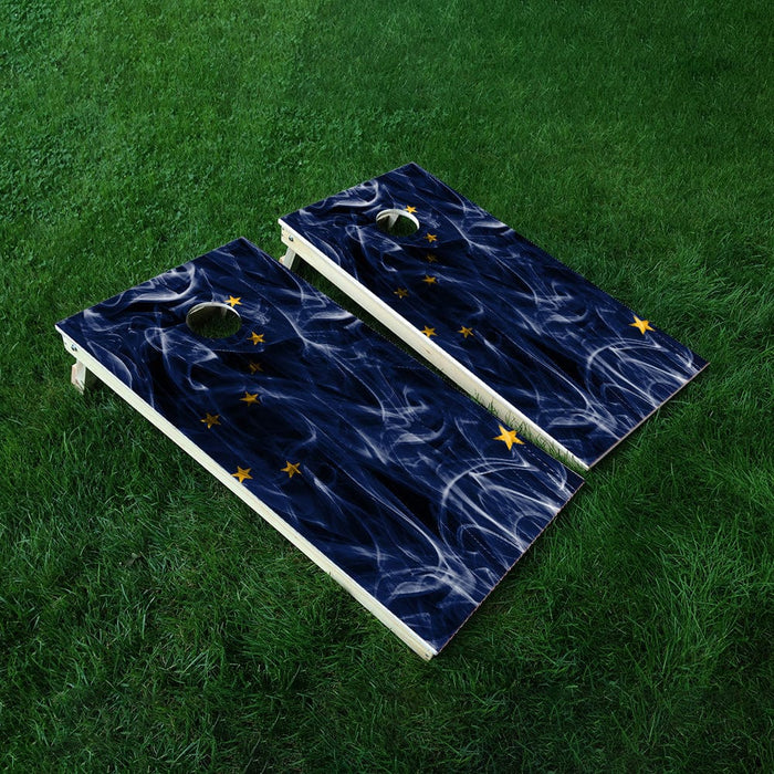 Alaska Cornhole Boards Wraps (Set of 2)