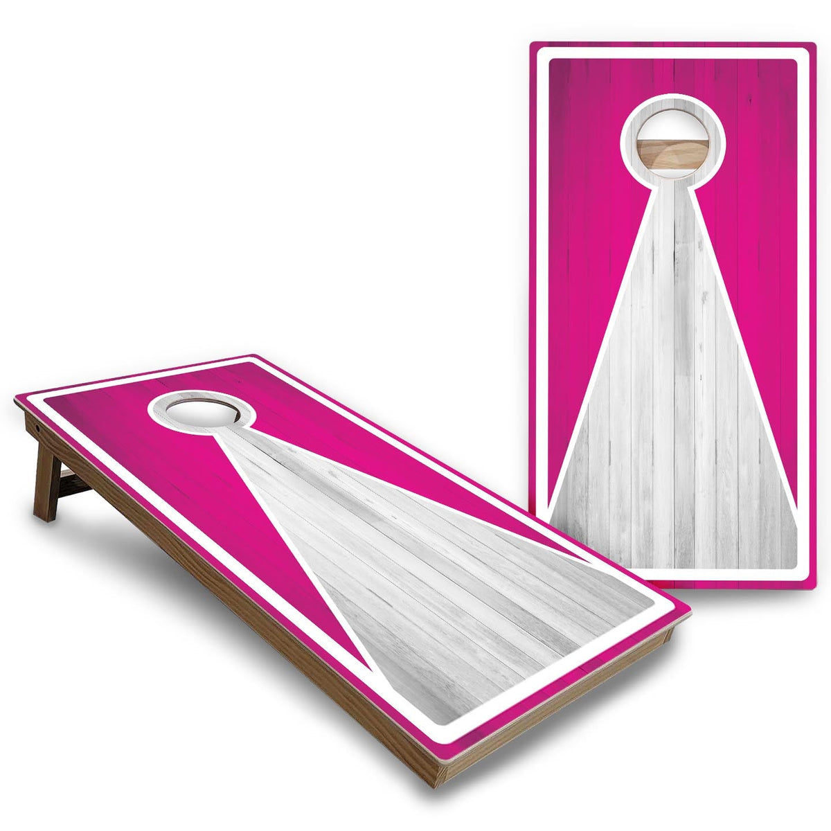 Keyhole Cornhole Boards - Backyard Series