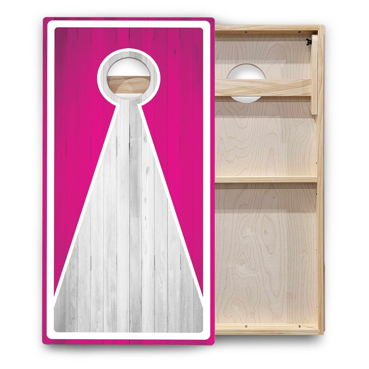 Keyhole Cornhole Boards - Backyard Series